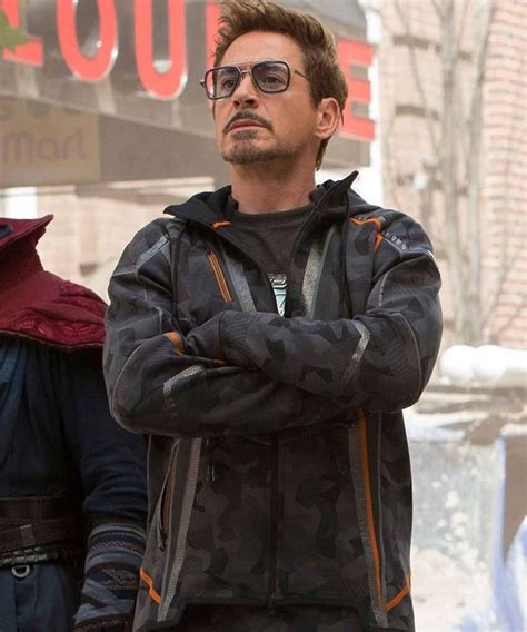 replica of tony starks jacket from infinity war amazon|tony stark infinity war tracksuit.